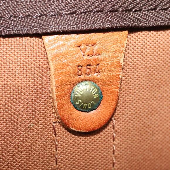 LOUIS VUITTON Monogram Keepall 60 Boston Bag M41422 - Picture 12 of 16